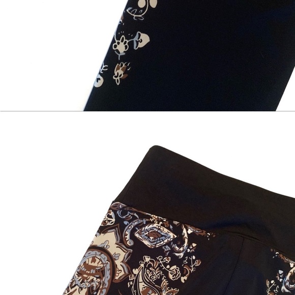 Joseph Ribkoff Paisely Print Leggings - Picture 4 of 7